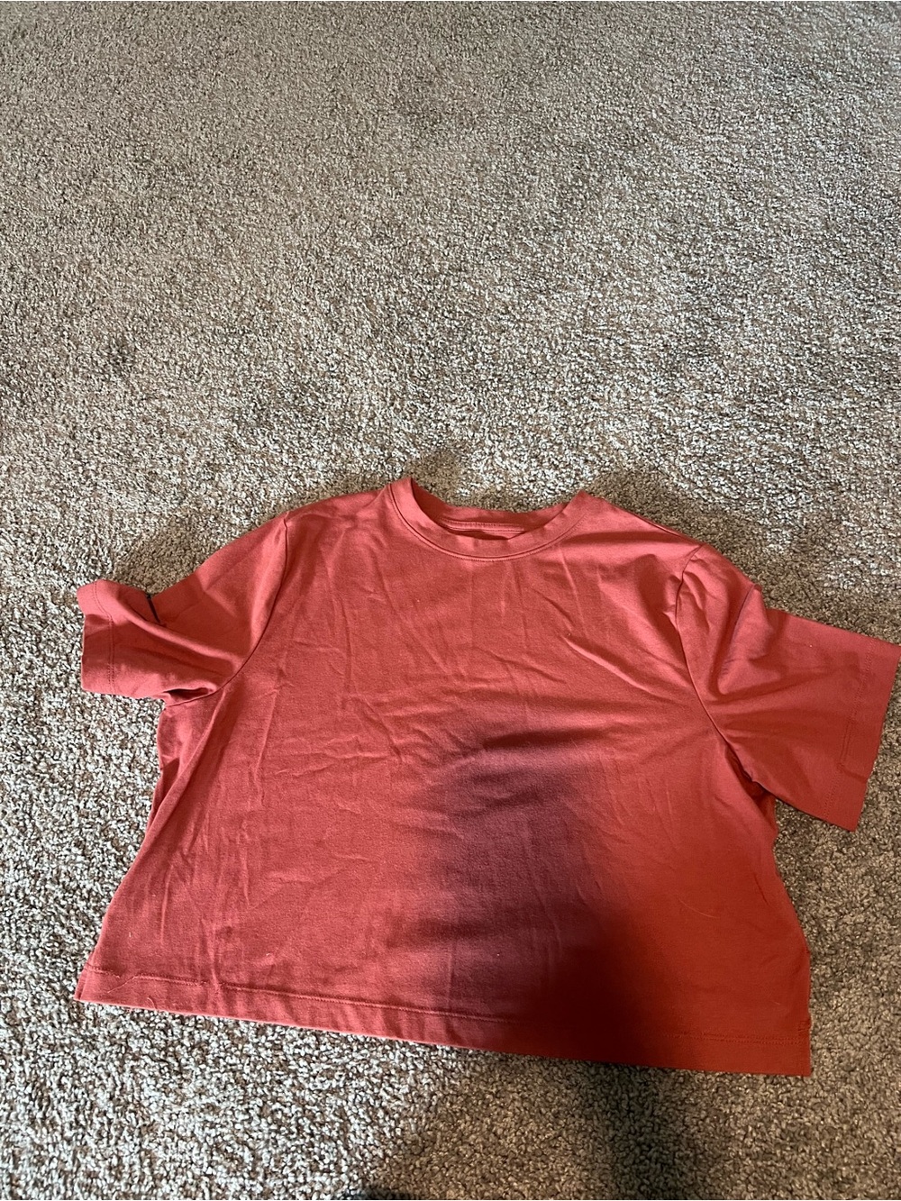 a new day Coral Short Sleeve Boxy Tee